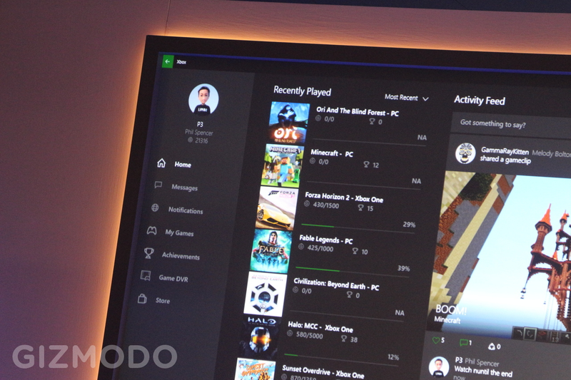 Illustration for article titled Microsoft's New Xbox App Brings Game DVR and Chat to Your PC